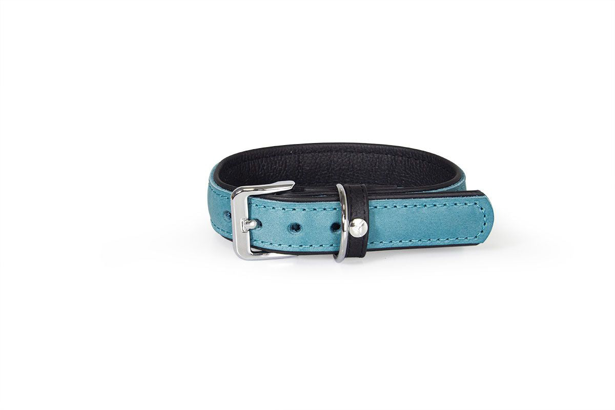Collier en cuir VANCOUVER – cuir allemand premium pour chien – Das Lederband