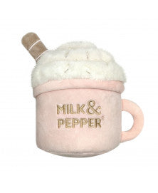 Peluche CHOCOLATE MUG avec pouic pour chien – Milk & Pepper