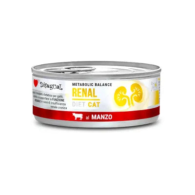 Pâtée Rénal au boeuf pour chat 85 g – Disugual