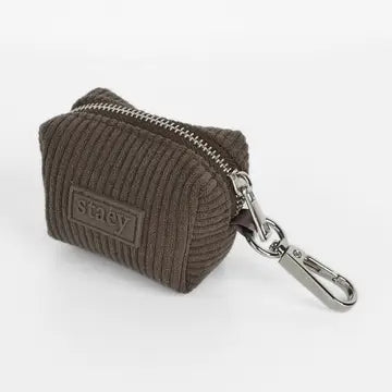 Distributeur de sacs à déjections velours côtelé | Staey