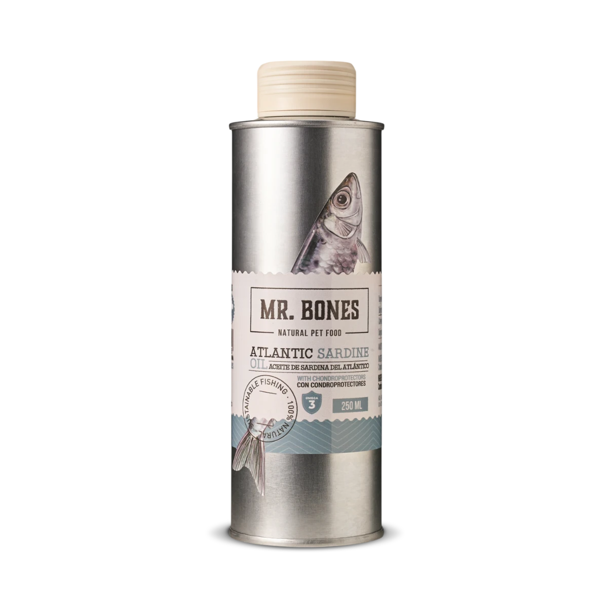 Huile de Sardine pour Chiens & Chats avec Chondroprotecteurs – Oméga-3, Glucosamine & Chondroïtine