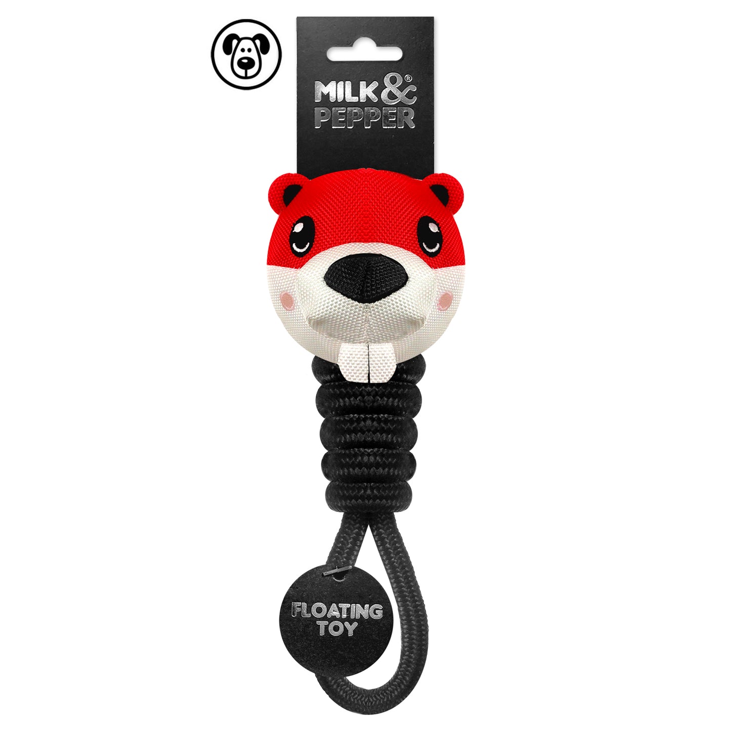 Jouet flottant MARMOT pour chien – Milk & Pepper