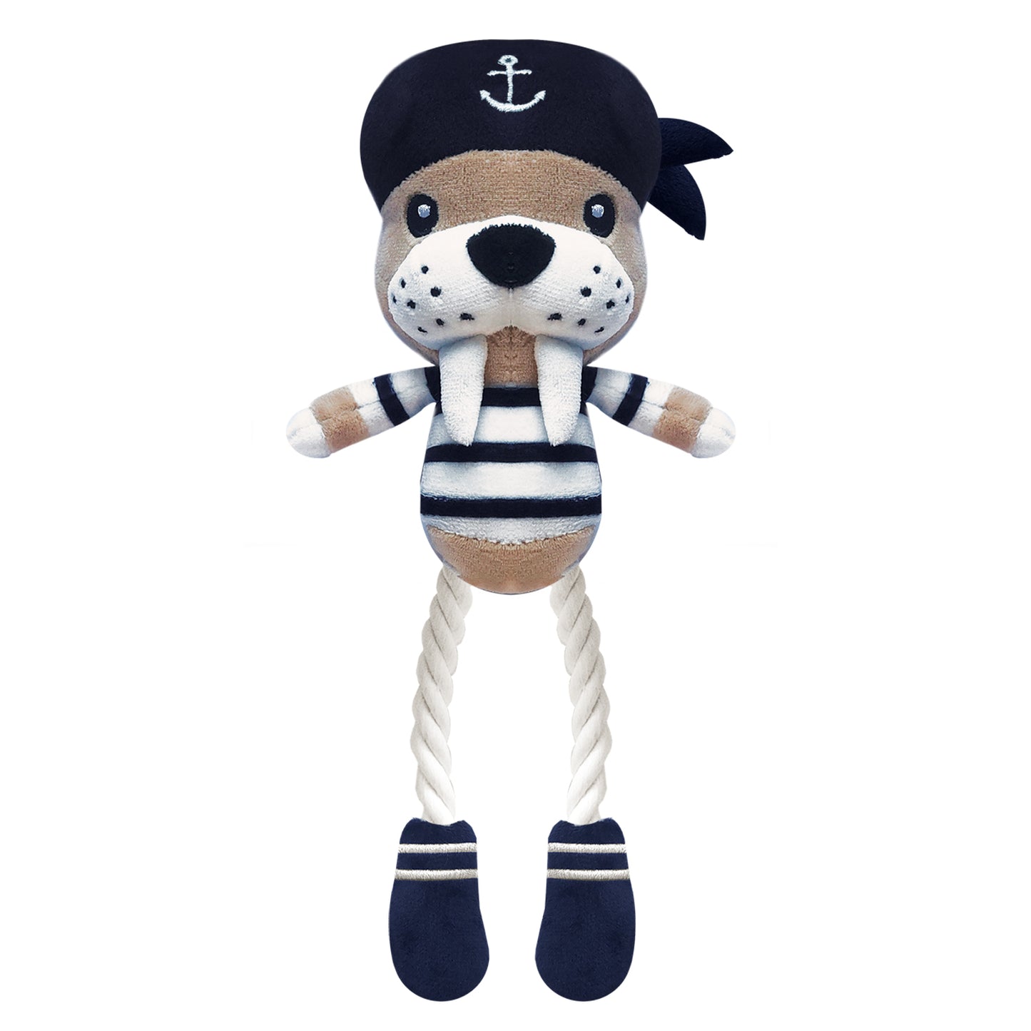 Peluche EVAN Morse pattes en corde pour chien – Milk & Pepper