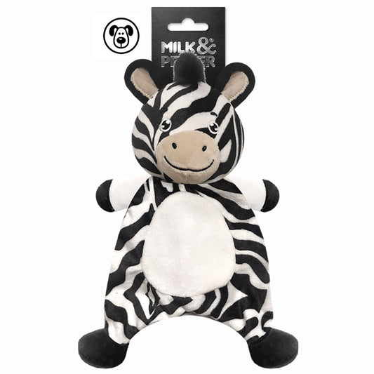 Doudou zèbre KOJO pour chien – Milk & Pepper