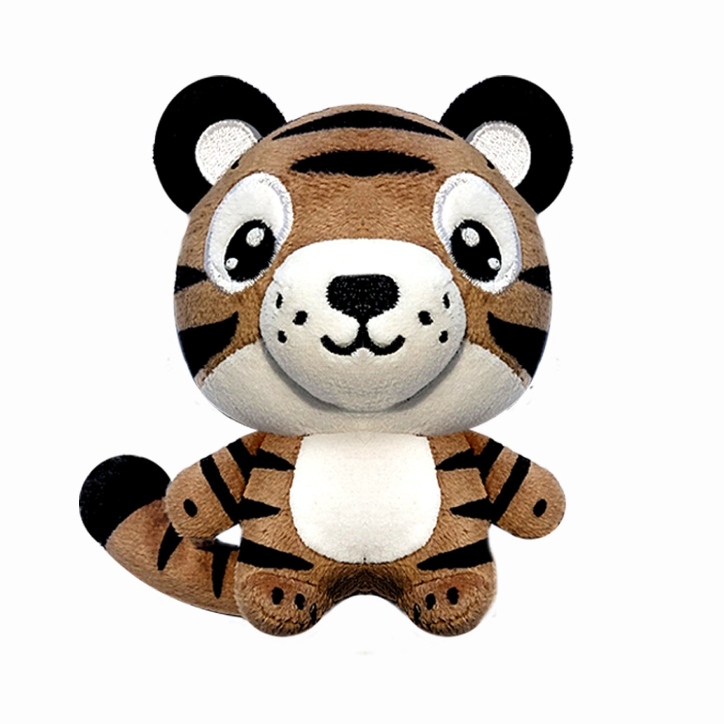 Doudou mini tigre RAFI pour chien – Milk & Pepper