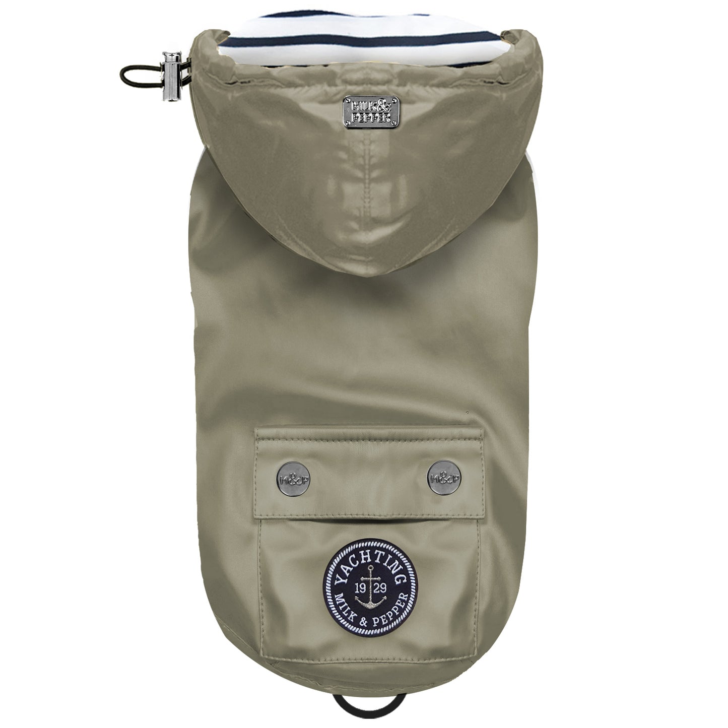 Imperméable ciré TRIBORD special corps musclé – Milk & Pepper