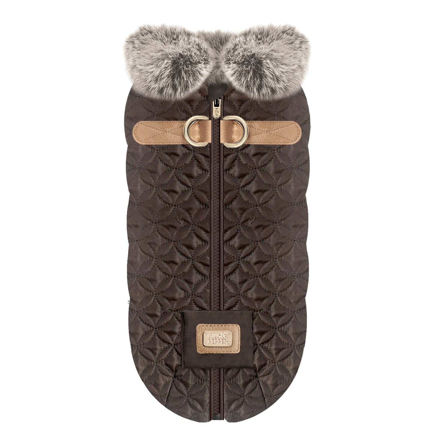 Manteau imperméable BERYL avec harnais intégré pour chien – Milk & Pepper
