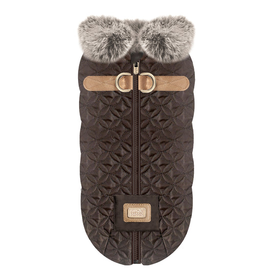Manteau imperméable BERYL avec harnais intégré pour chien – Milk & Pepper