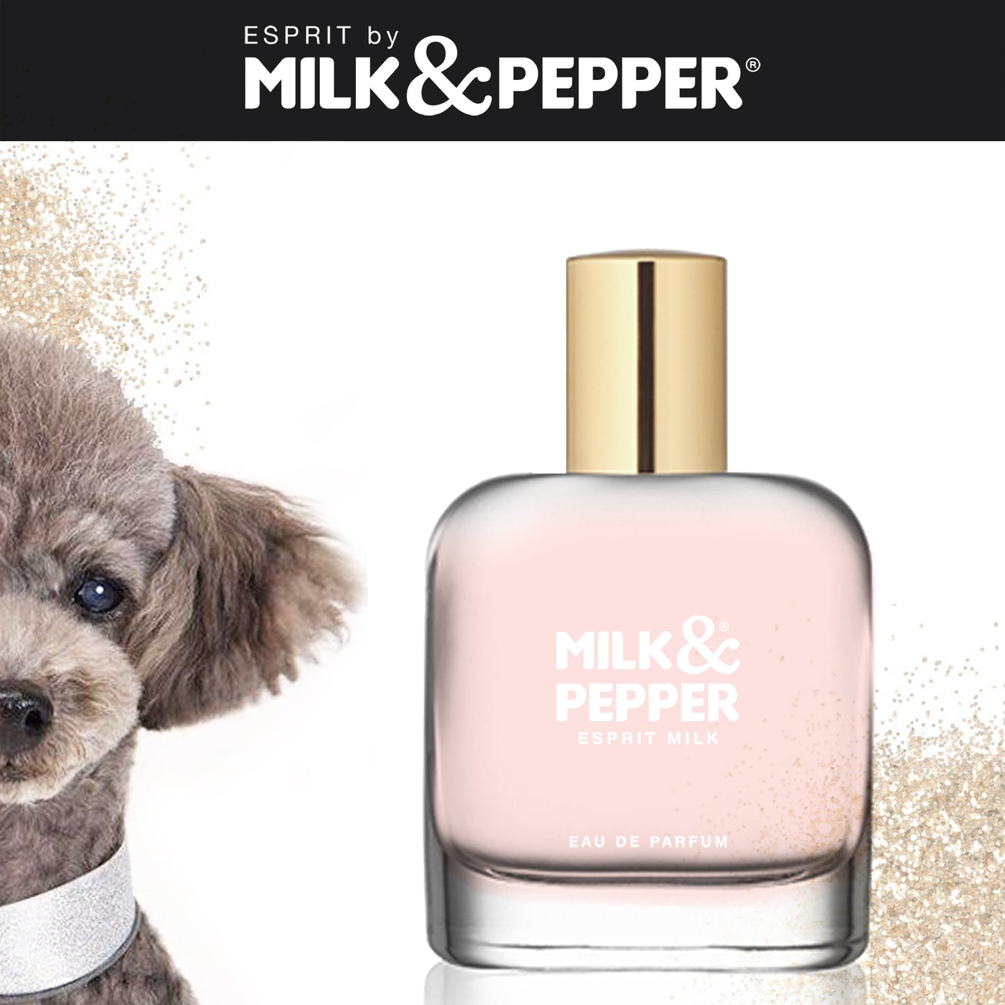 Parfum ESPRIT MILK – Élégance & Raffinement pour chien – Milk & Pepper
