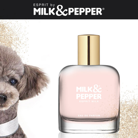 Parfum ESPRIT MILK – Élégance & Raffinement pour chien – Milk & Pepper