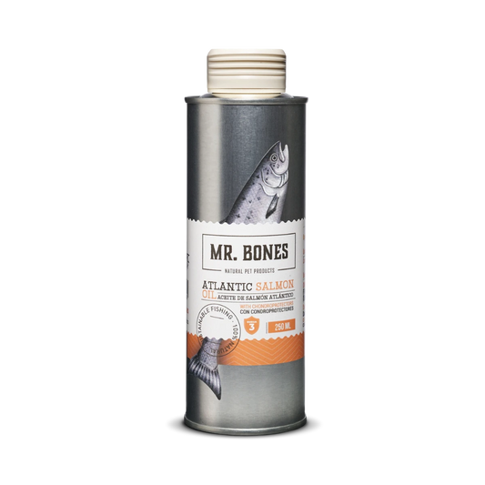 Huile de Saumon pour Chiens & Chats avec Chondroprotecteurs – Oméga-3, Glucosamine & Chondroïtine