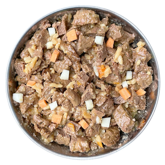 Bocal Lapin, Carotte & Cranberries pour chien – Fidelis