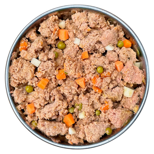 Bocal Poulet, Patate Douce, Carotte & Pomme pour chien – Fidelis