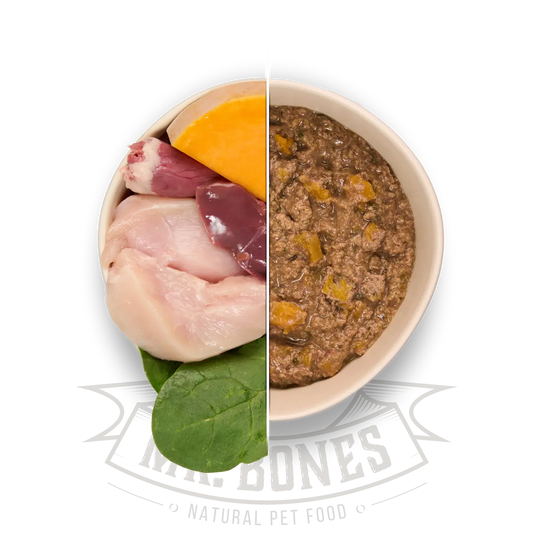 Repas Cuisiné au Poulet & Légumes pour Chien – Aliment Complet Sans Céréales