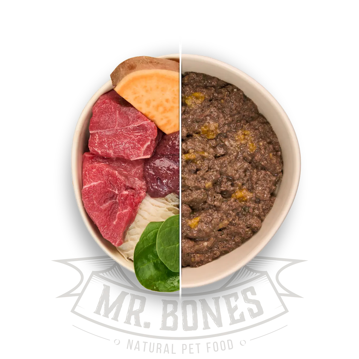 Repas Cuisiné au Veau & Légumes pour Chien – Aliment Complet Sans Céréales