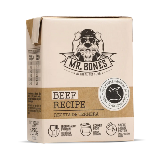 Repas Cuisiné au Veau & Légumes pour Chien – Aliment Complet Sans Céréales