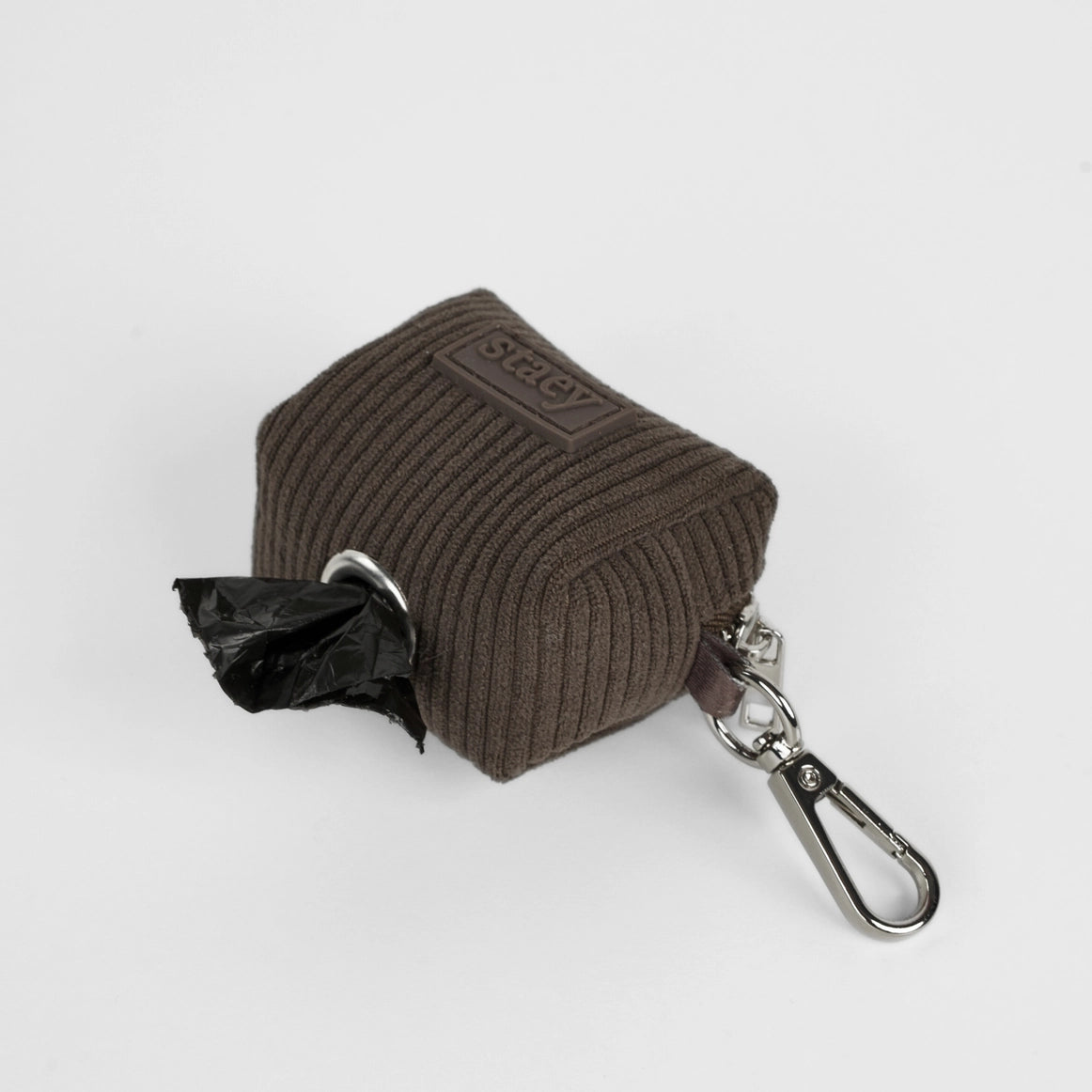 Distributeur de sacs à déjections velours côtelé | Staey