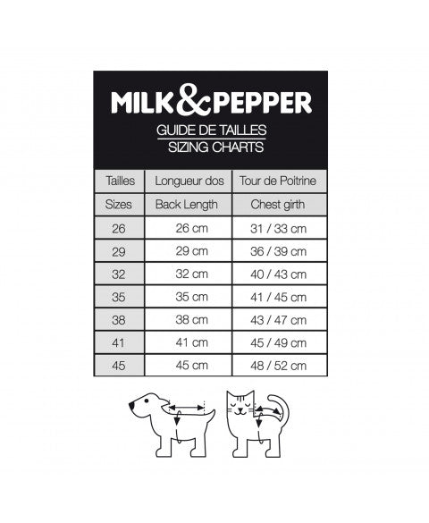 Doudoune Harnais pour chien HENRY Beige/Camel – Milk & Pepper