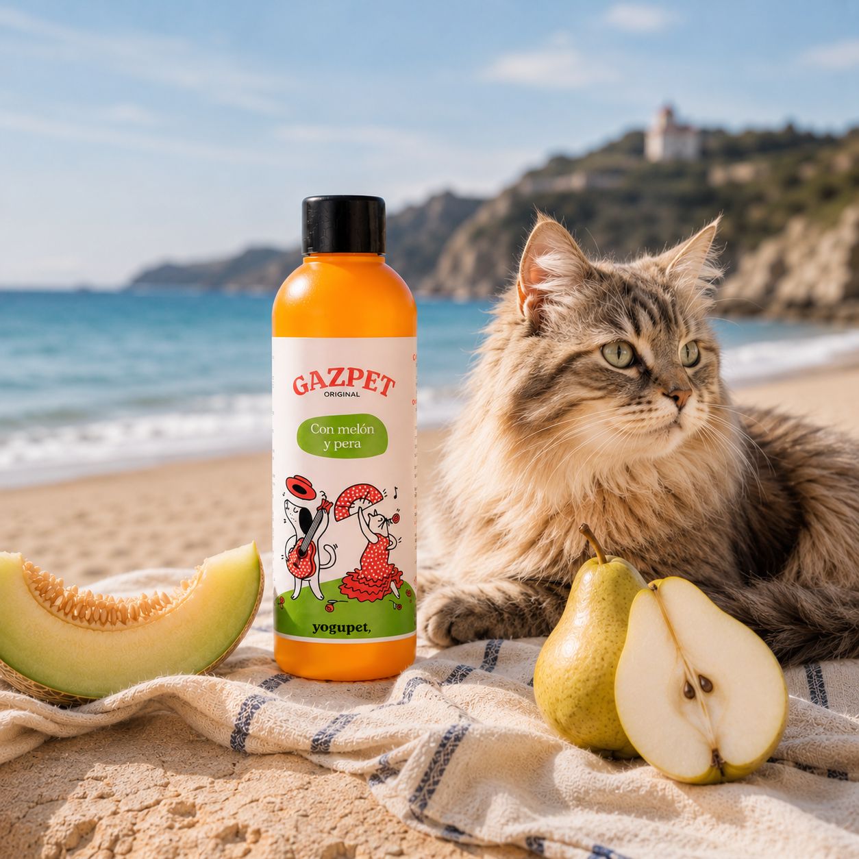 Gazpet Melon & Poire Yogupet – Yaourt à boire sans lactose pour chien