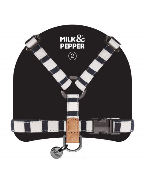 Harnais en Y NAVAL STRAPS pour chien – Milk & Pepper