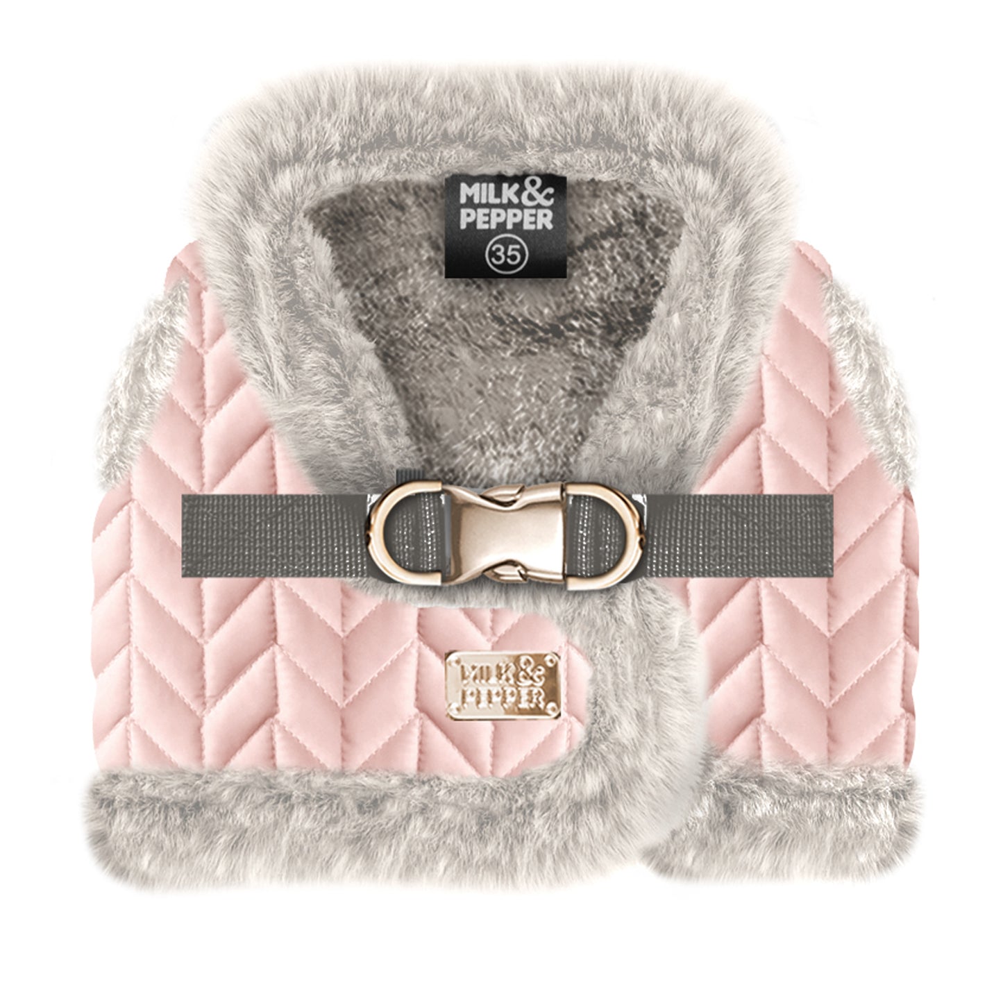 Harnais Veste JANETTE pour chien – Milk & Pepper