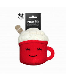 Peluche MACCIATO avec pouic pour chien – Milk & Pepper