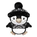 JOUET PELUCHE POUR CHIEN ALIA PINGOUIN LEOPARD