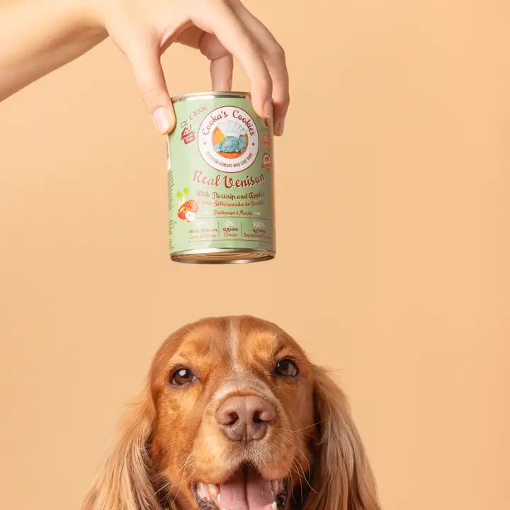 Pâtée au Gibier, Panais & Pommes Cooka's Cookies – 100 % Naturelle & Sans Céréales pour Chien