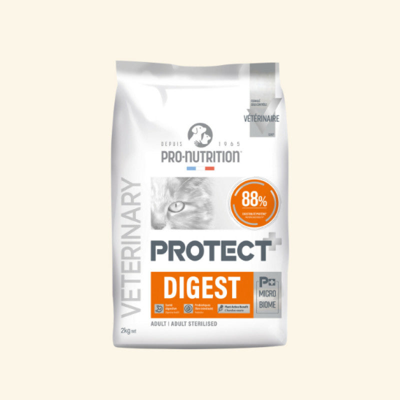 Croquettes Protect Digest pour chat 2 kg – Pro-Nutrition