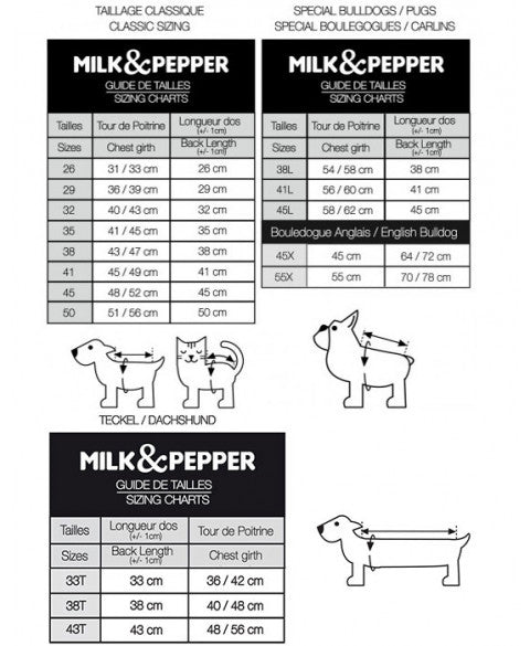 Pull DUNCAN pour chien – Milk & Pepper