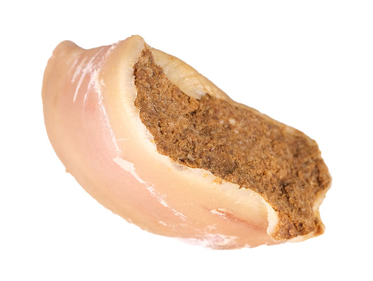 Sabot farci au pâté pour chien