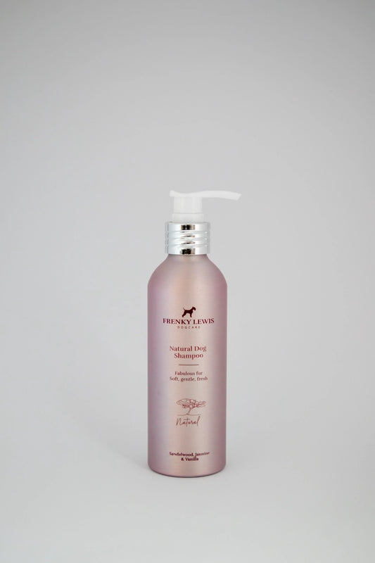 Shampooing naturel pour chien Santal, Jasmin & Vanille – FRENKY LEWIS 200 ml
