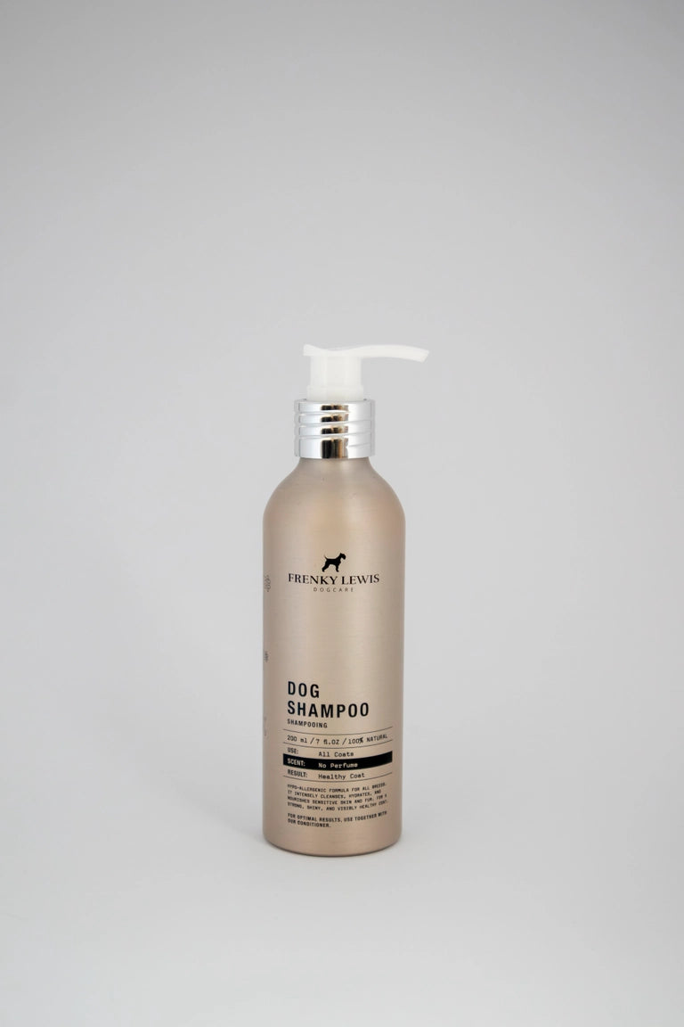 Shampooing hypoallergénique pour chien Sans Parfum – FRENKY LEWIS 200 ml
