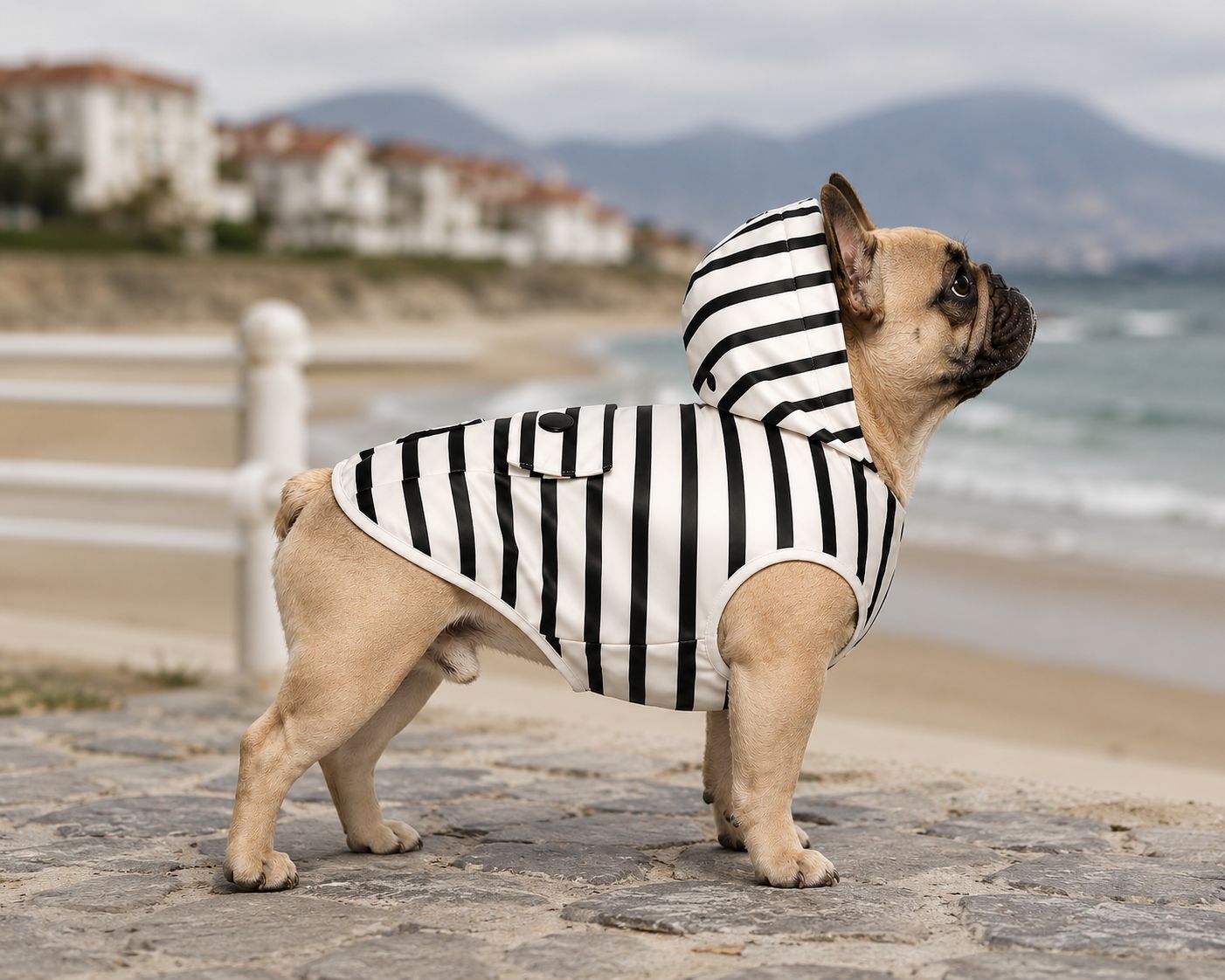 Imperméable ciré TRIBORD special corps musclé – Milk & Pepper