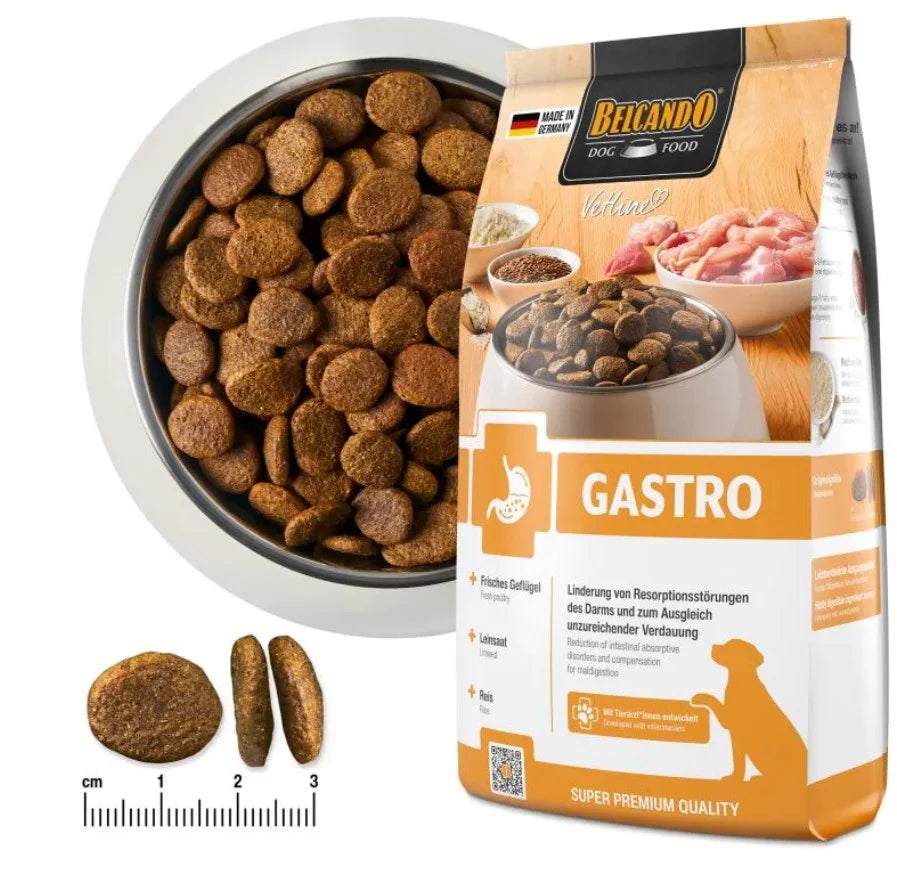 BELCANDO Vetline Gastro 1,8 kg – Croquettes vétérinaires pour chien à digestion sensible