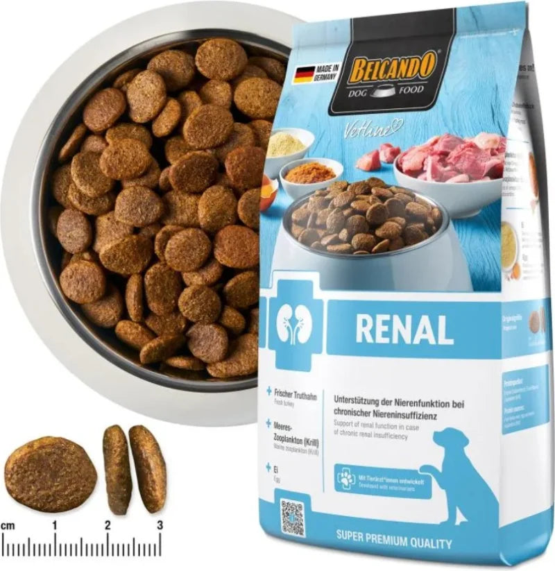 BELCANDO Vetline Renal 1,8 kg – Croquettes rénales vétérinaires pour chien