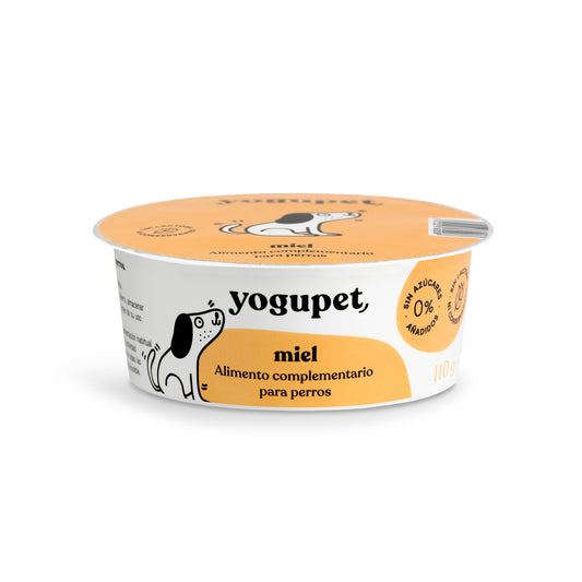 Yaourt pour chien sans lactose au miel – Yogupet