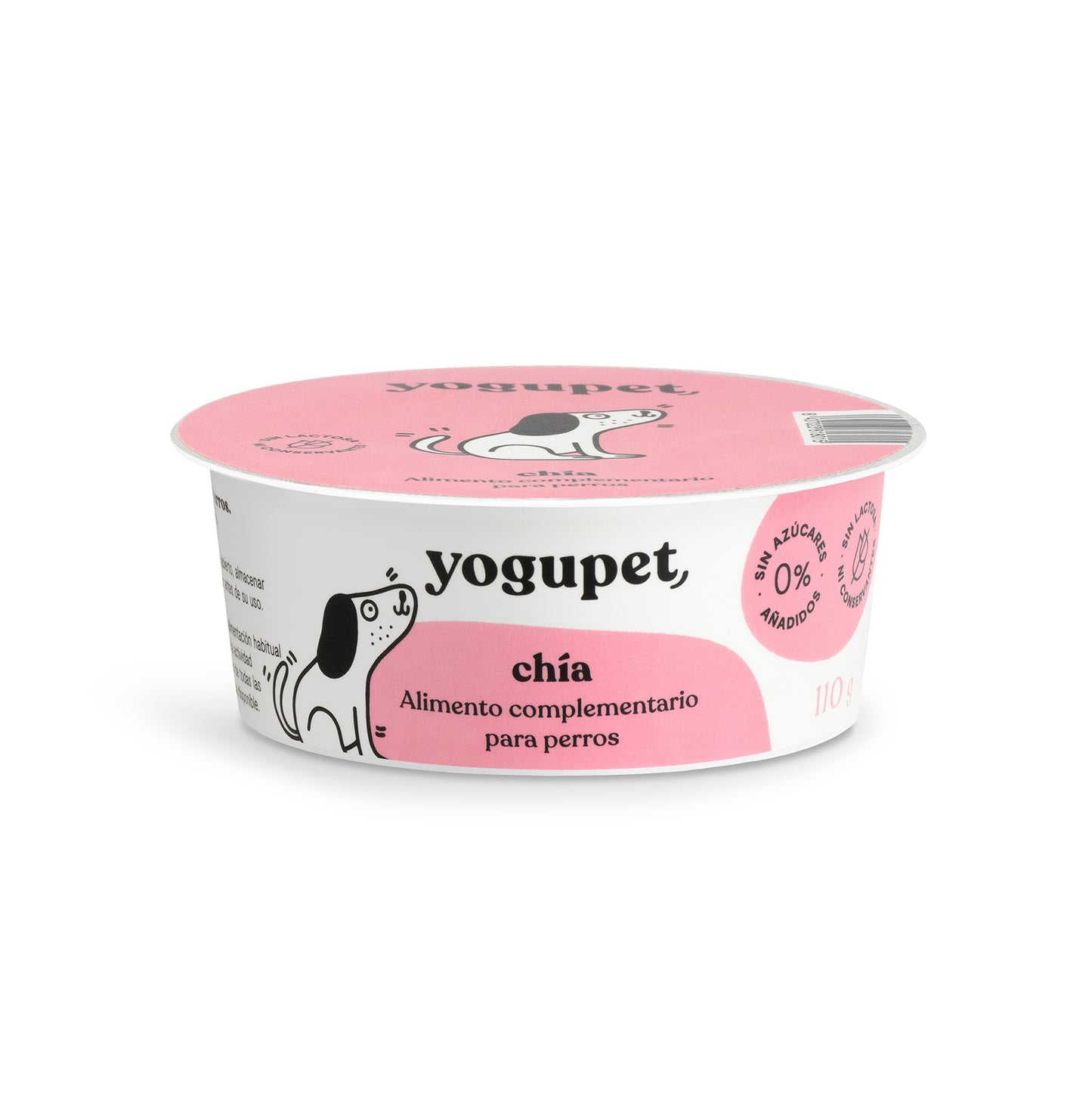 Yaourt pour chien sans lactose aux graines de chia – Yogupet